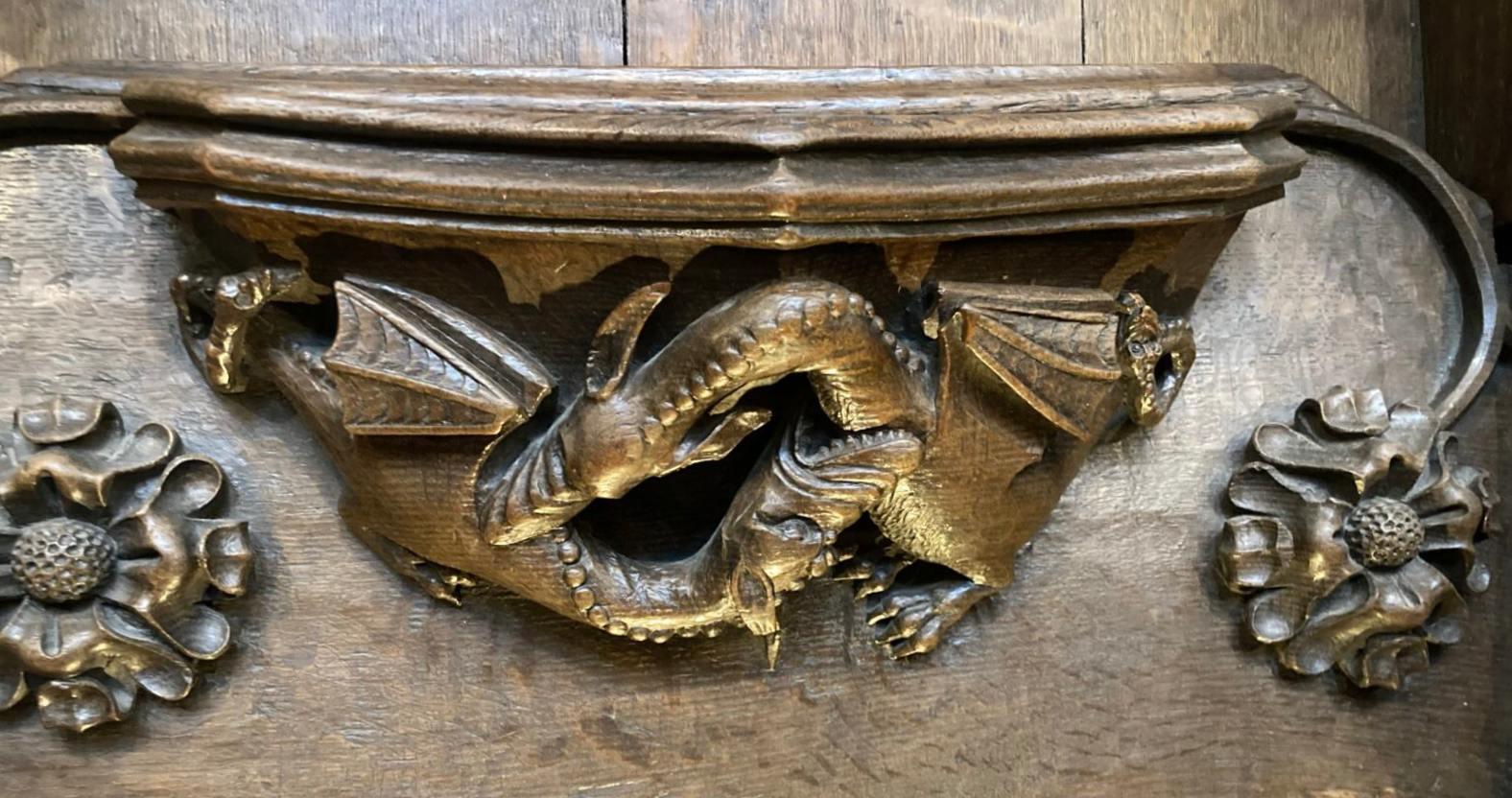 riponcathedral-misericord-dragons