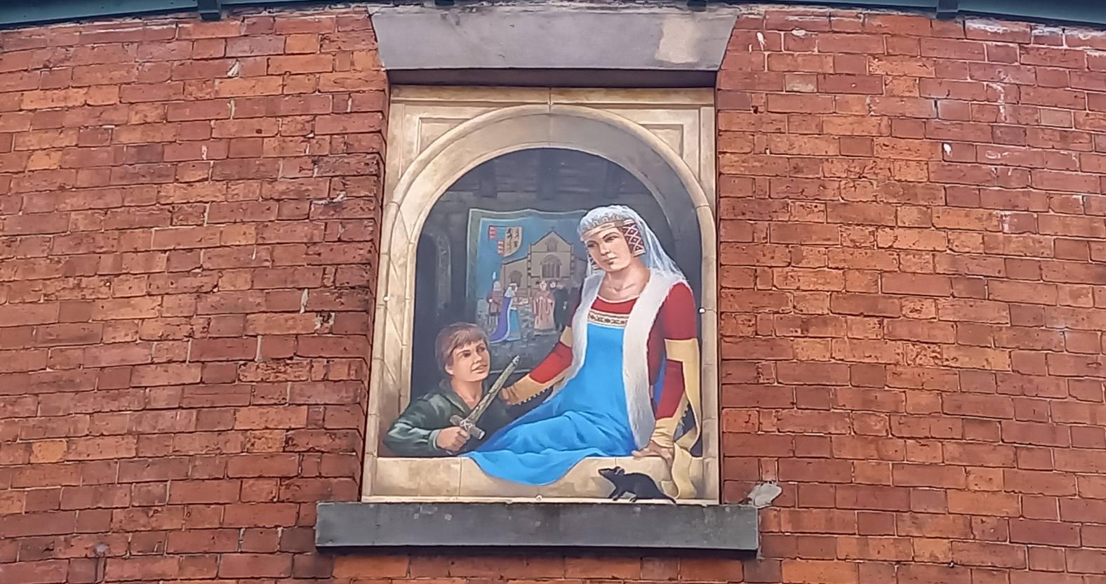 knaresborough-medievalmural-close