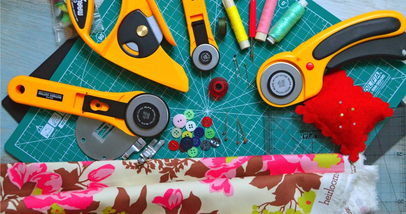 web-quilting-stock-image