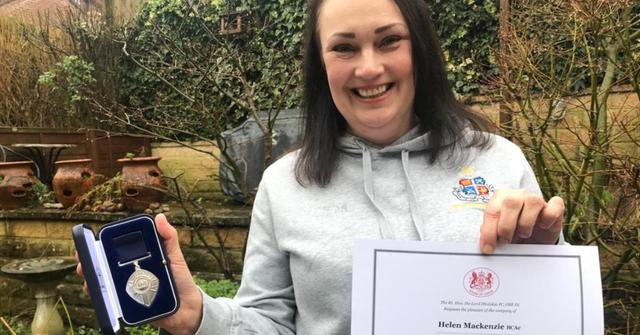 Ripon food poverty pioneer receives rare national award