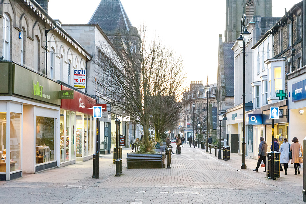 Cambridge Street in Harrogate may not benefit from the business rates 'holiday' designed to help small businesses