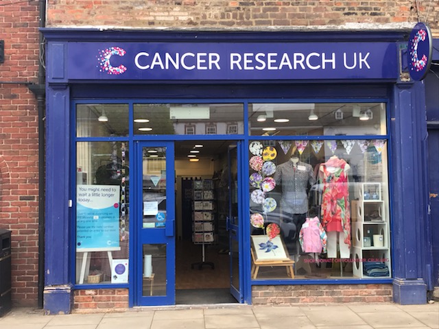 Ripon's Cancer Research UK shop 