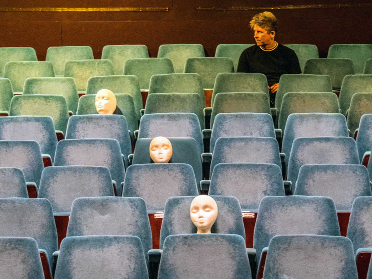 Empty seats in Harrogate theatre