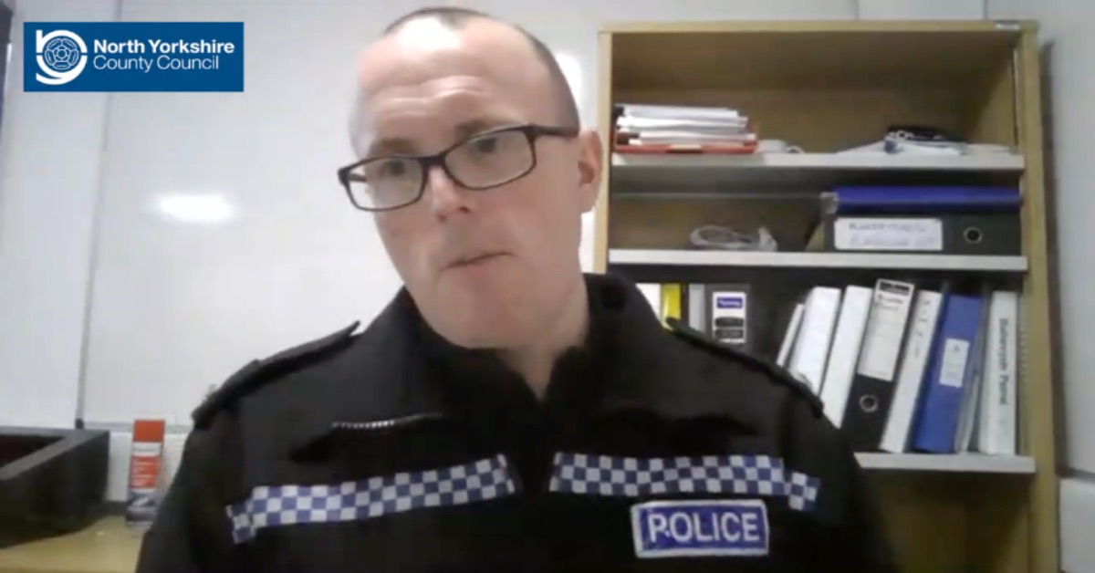 Superintendent Mike Walker, North Yorkshire Police.