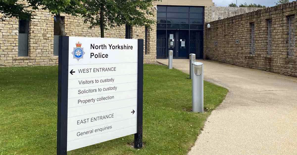 North Yorkshire police officer touched breasts of woman he met on duty