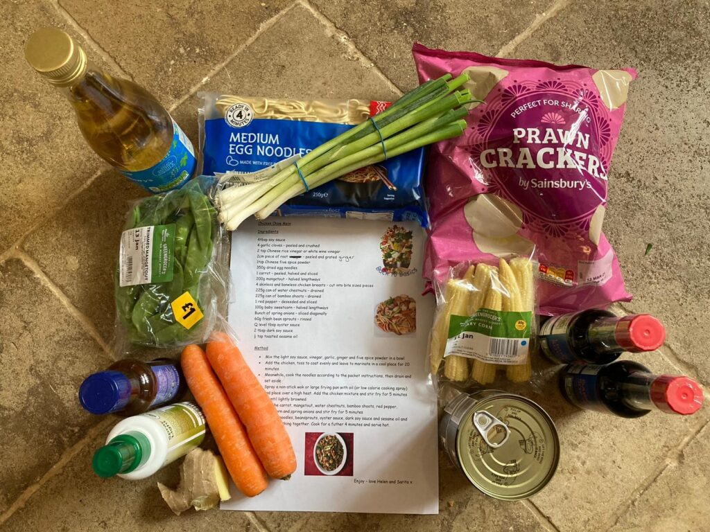 Photo of a Back to Basics food pack