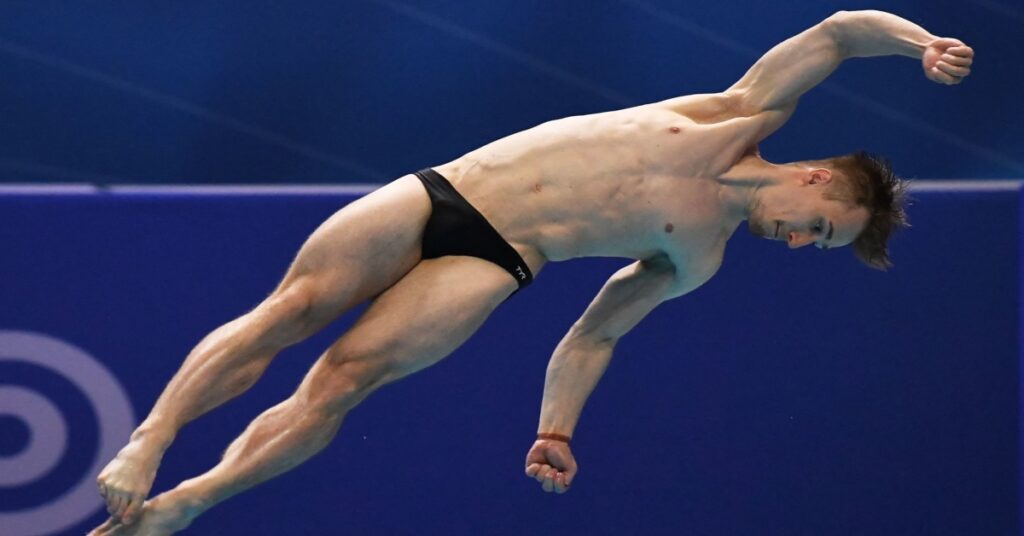 Jack Laugher, who picked up a silver medal at this year's European Aquatics Championships.