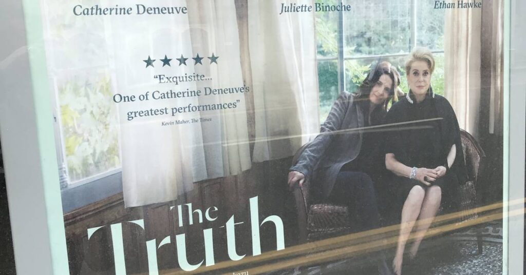 Photo of poster in the Curzon Cinema window