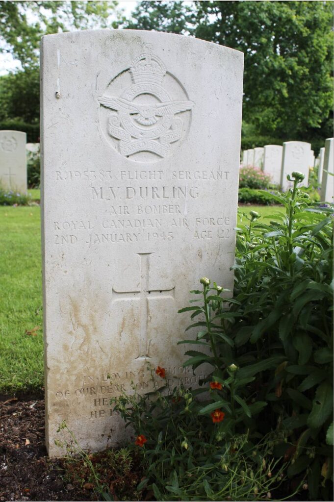 Sgt Durling's grave