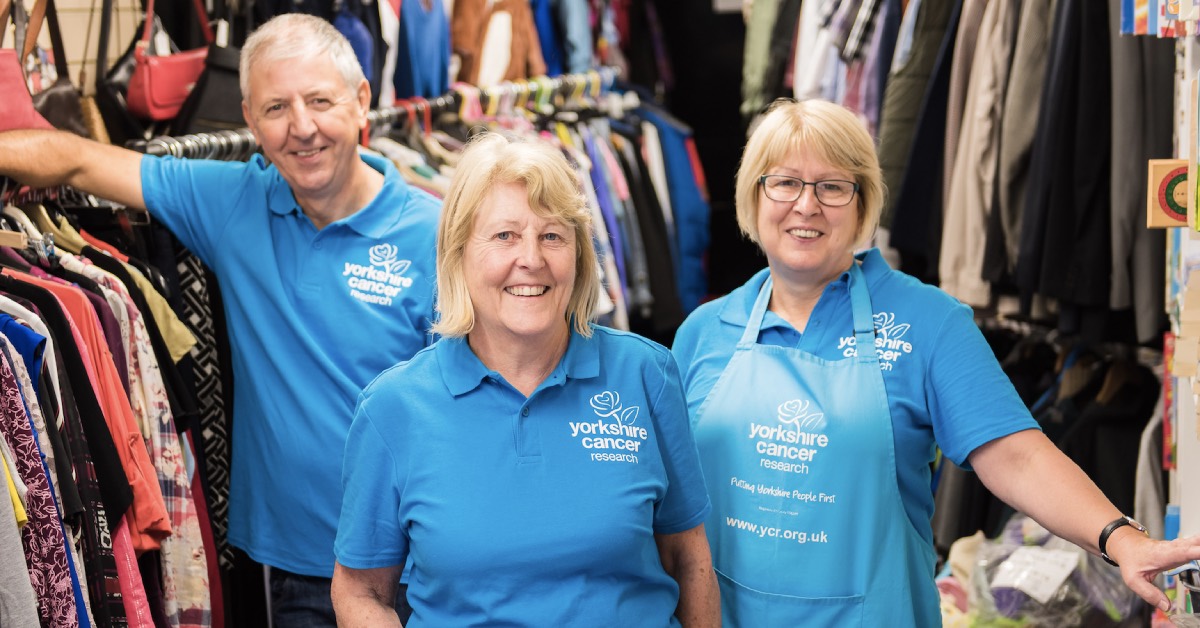 Yorkshire Cancer Research volunteers