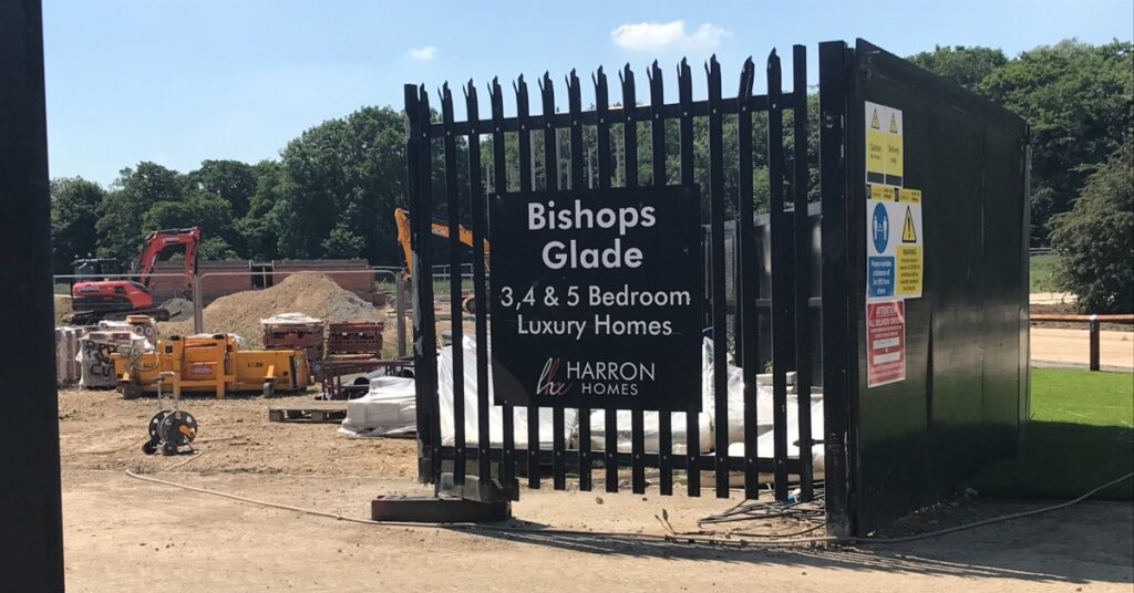 The Bishops Glade development off Bellman Walk in Ripon.