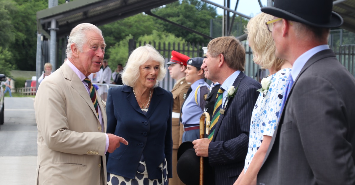 Prince Charles and Camilla, Duchess of Cornwall, at the Great Yorkshire Show.