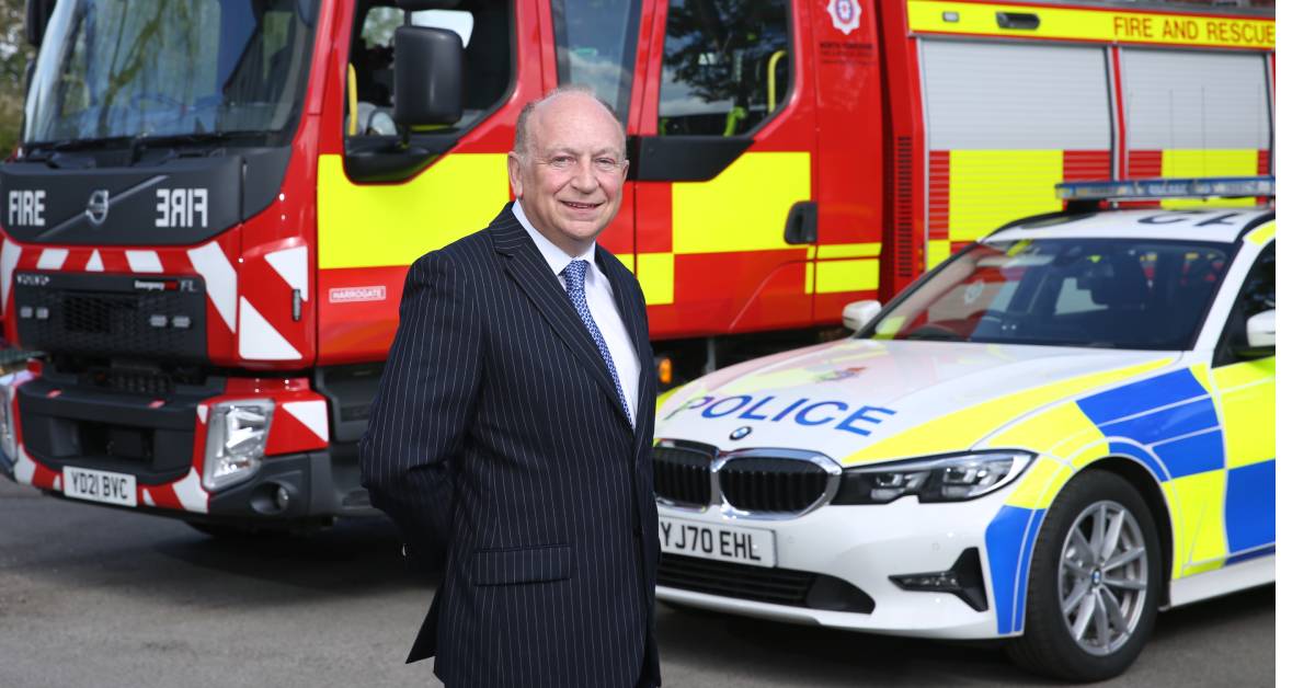 Philip Allott, North Yorkshire Police, Fire and Crime Commissioner.