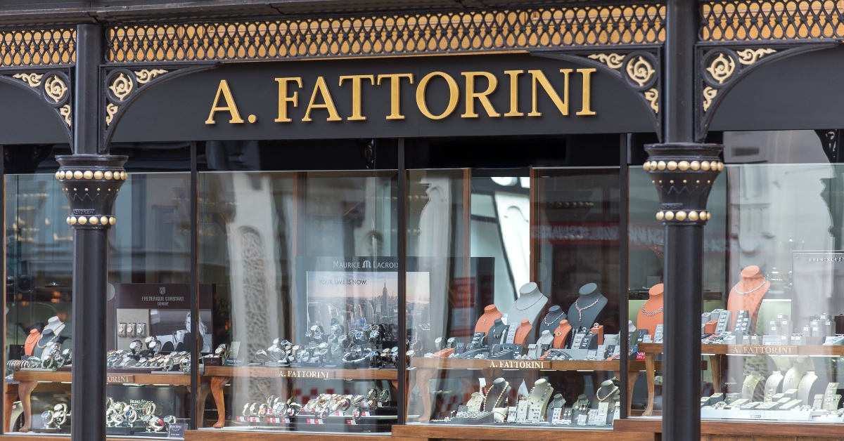 A. Fattorini the Jeweller which has been on Parliament Street since 1859.