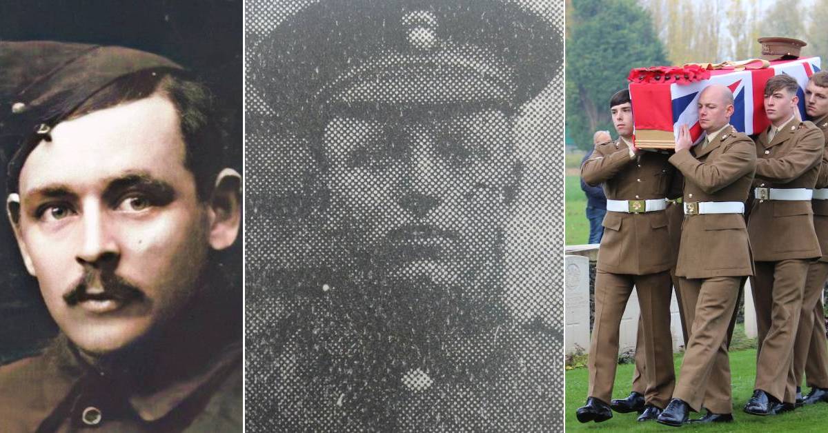 Harrogate district soldiers given military burial 104 years after death