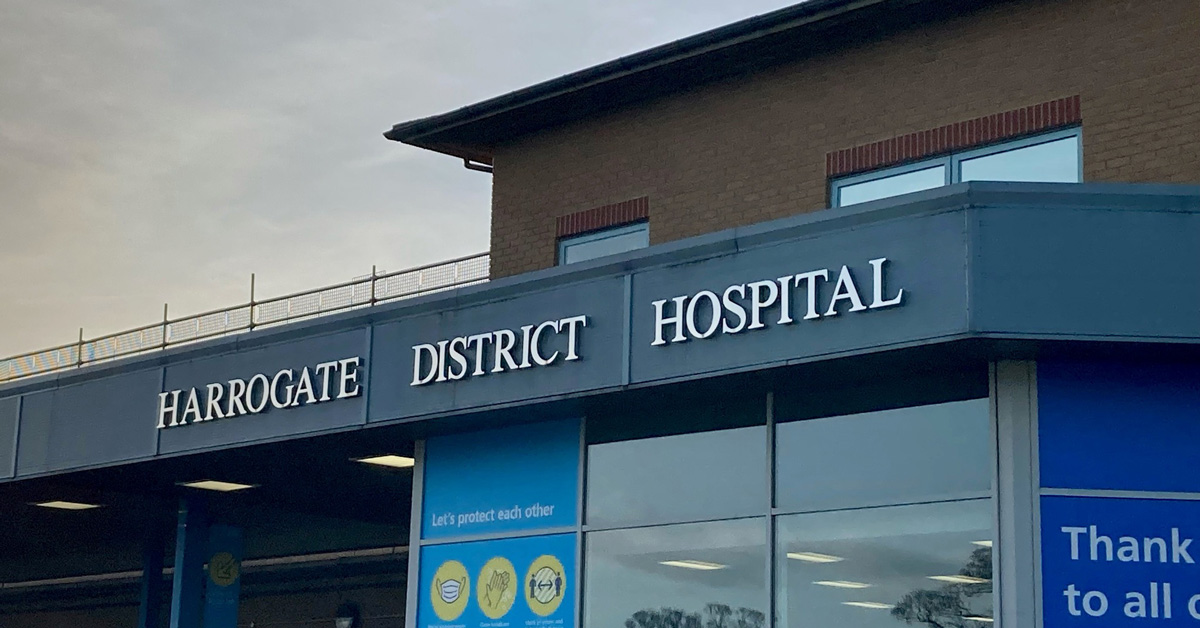 Harrogate hospital records covid death as rate declines