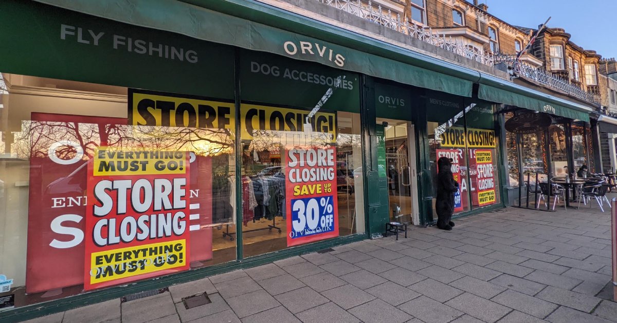 Harrogate country sports shop Orvis set to close