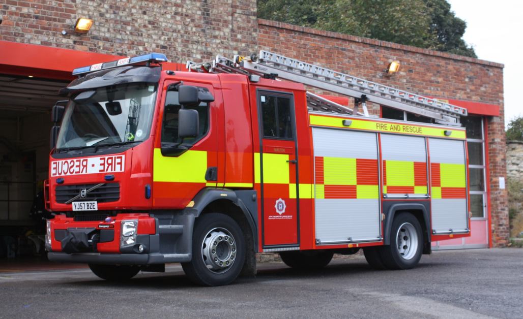 Person taken to hospital after house fire in Little Ouseburn