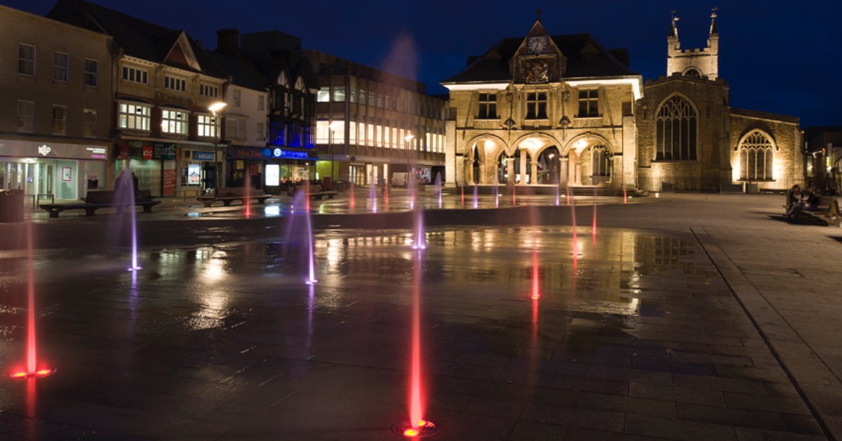 Harrogate set for colourful fountains and WiFi-charging benches