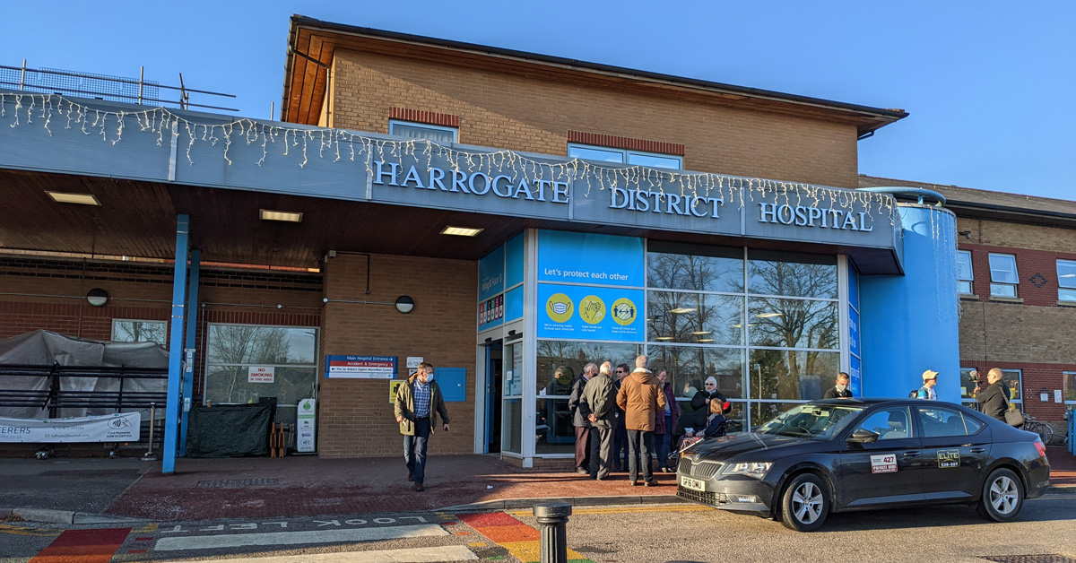 Visiting restrictions to be eased at Harrogate and Ripon hospitals