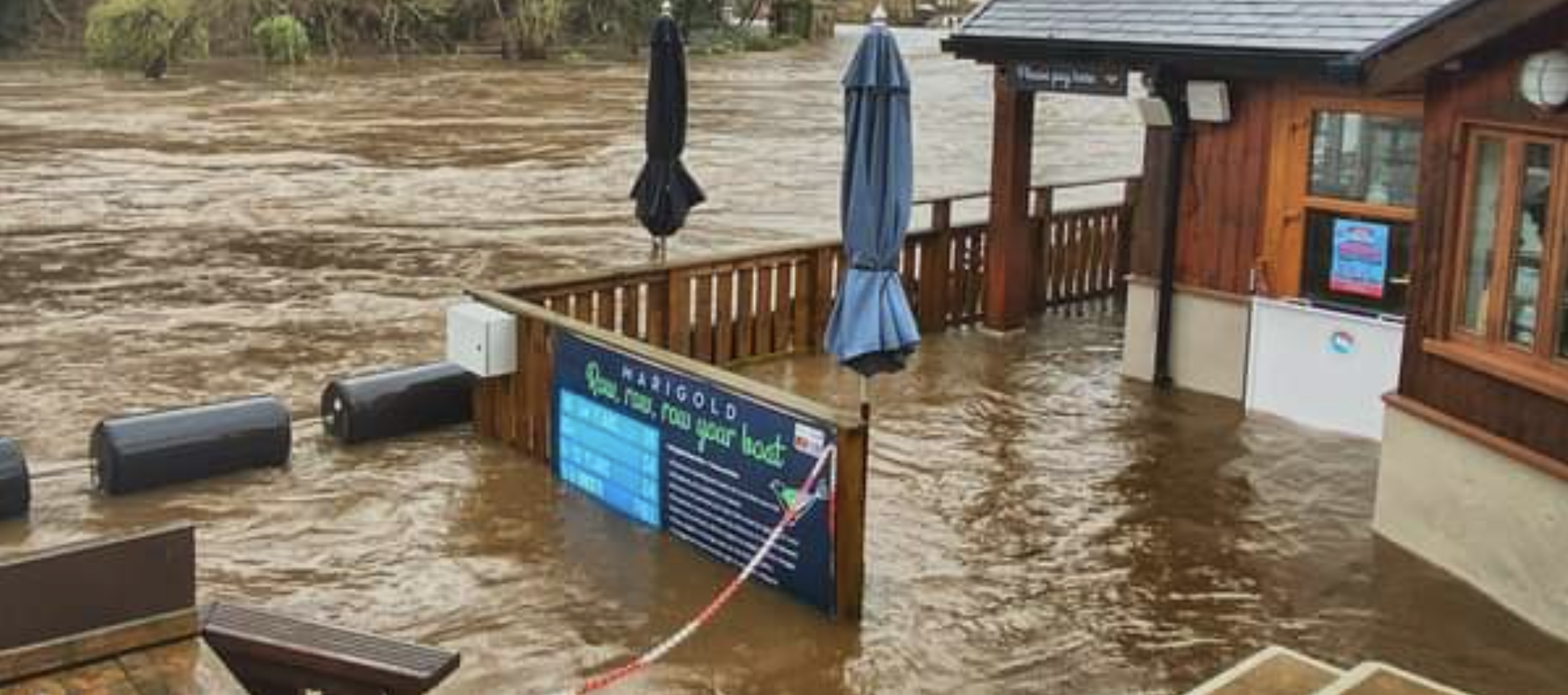 Knaresborough cafe owner speaks of flood devastation