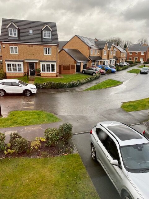 Rowan Close Knaresborough flooded