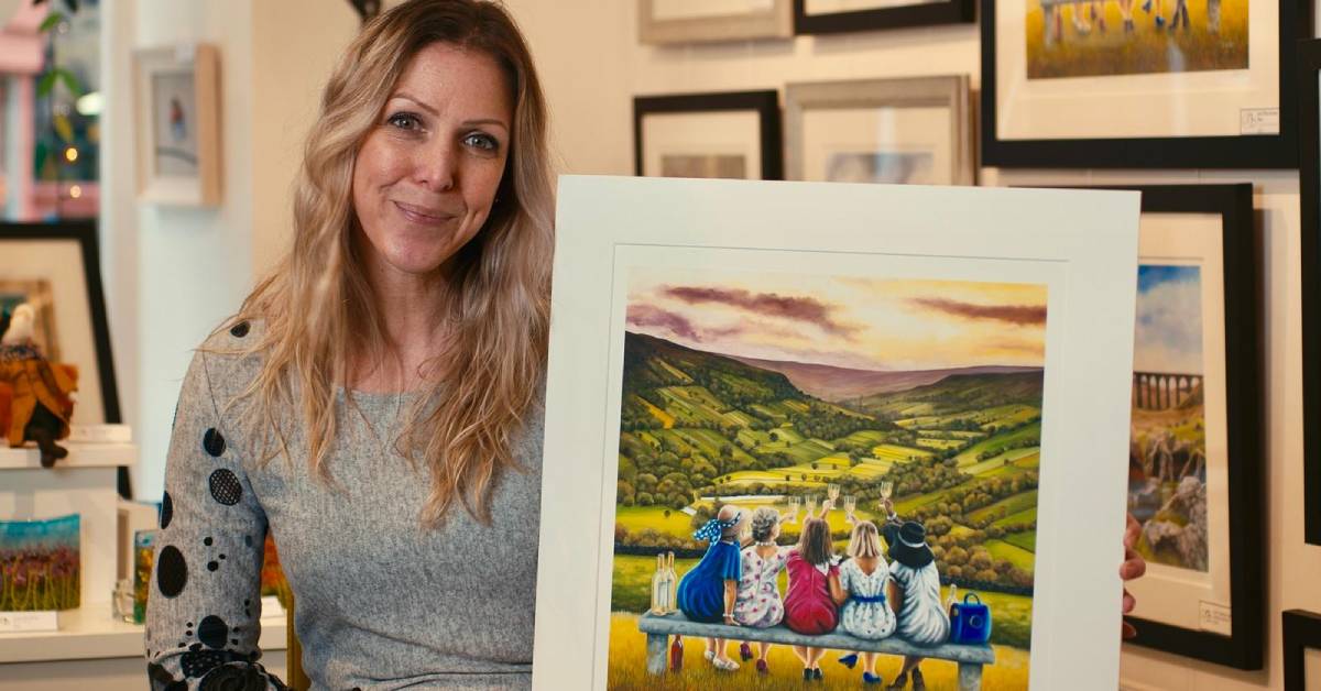 From the Valley Gardens to owning her own art gallery: Claire Baxter’s road to success