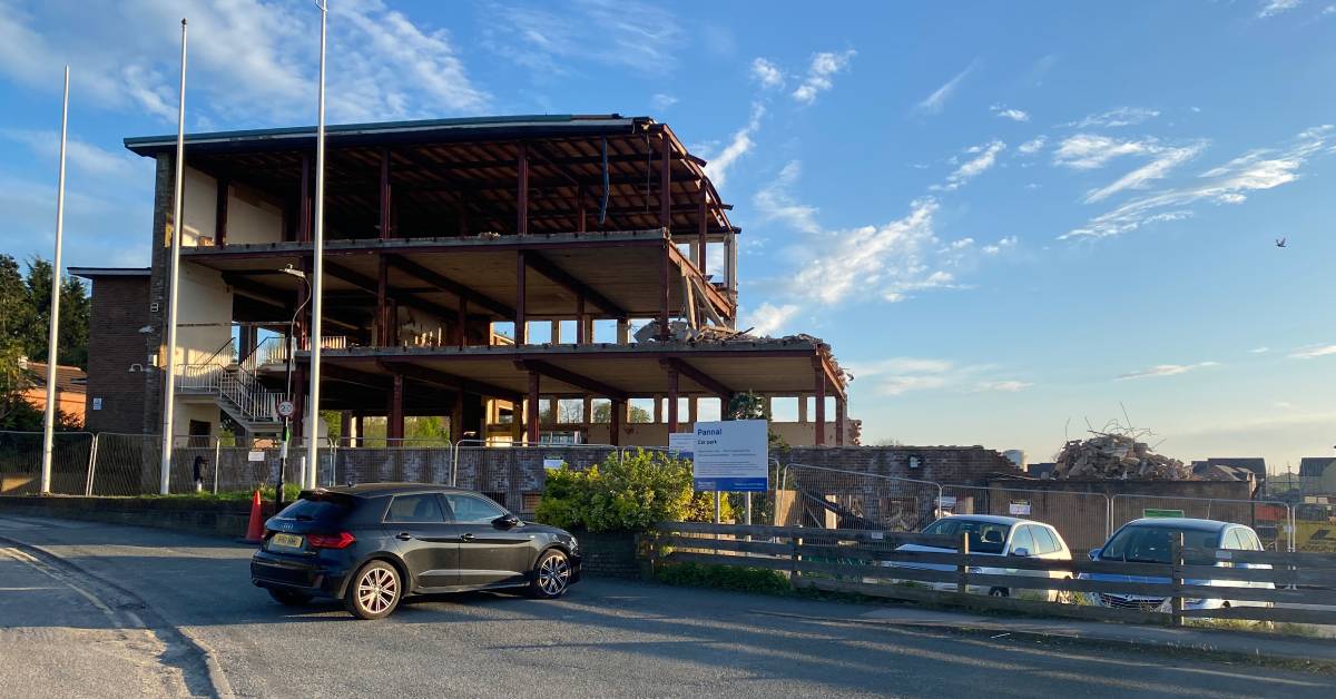 End of an era: Demolition starts on Dunlopillo building