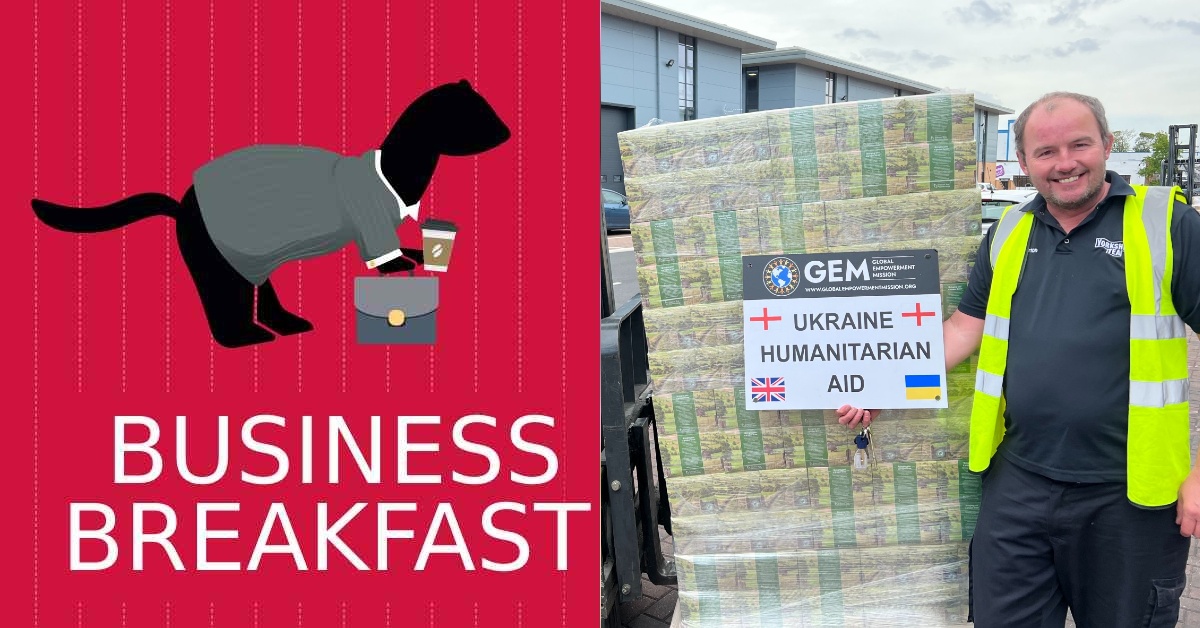 District businesses donate to Ukraine aid convoy