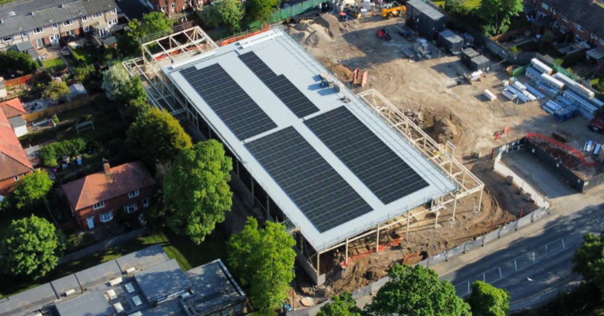 Drone photo shows Harrogate’s first Lidl taking shape