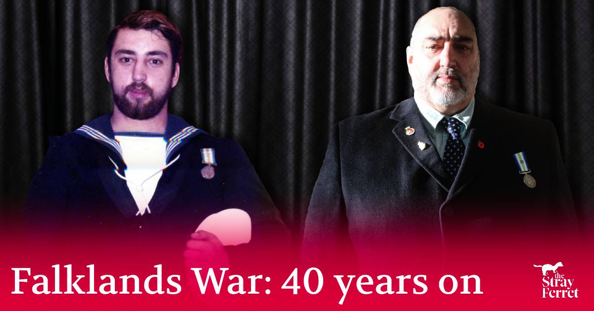 ‘We felt apprehension, but not fear’: Harrogate seaman remembers the Falklands War
