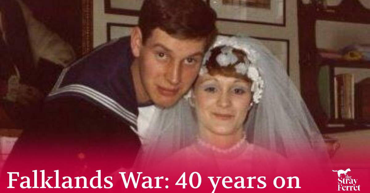 Harrogate widow remembers husband killed in the Falklands aged just 21