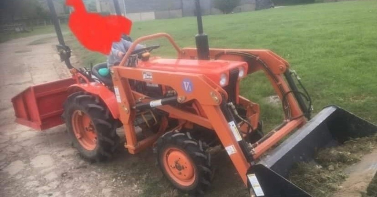 Tractor stolen from farm in Weeton