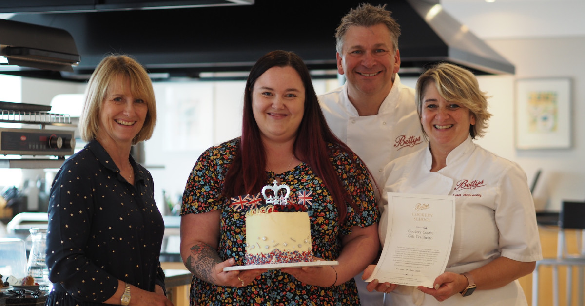 A cake fit for a Queen: Ripon mum wins Bettys Jubilee Bake Off