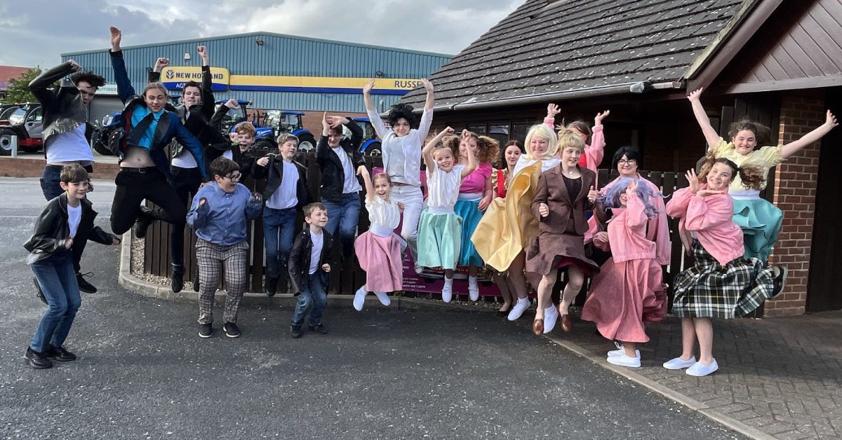 Young Boroughbridge actors finally put on Grease