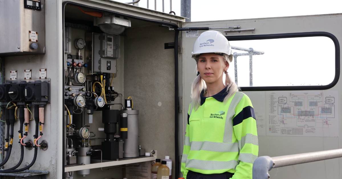 Freya Osment, apprentice engineer at Northern Gas Networks