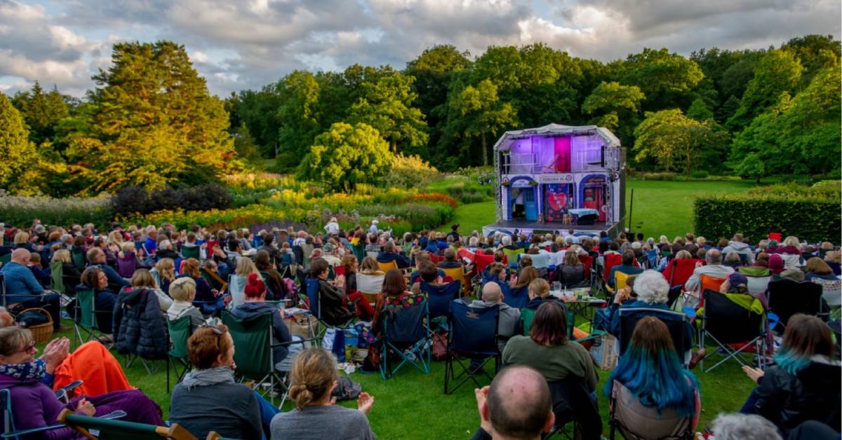 Grab a picnic rug for open air theatre performances in the district