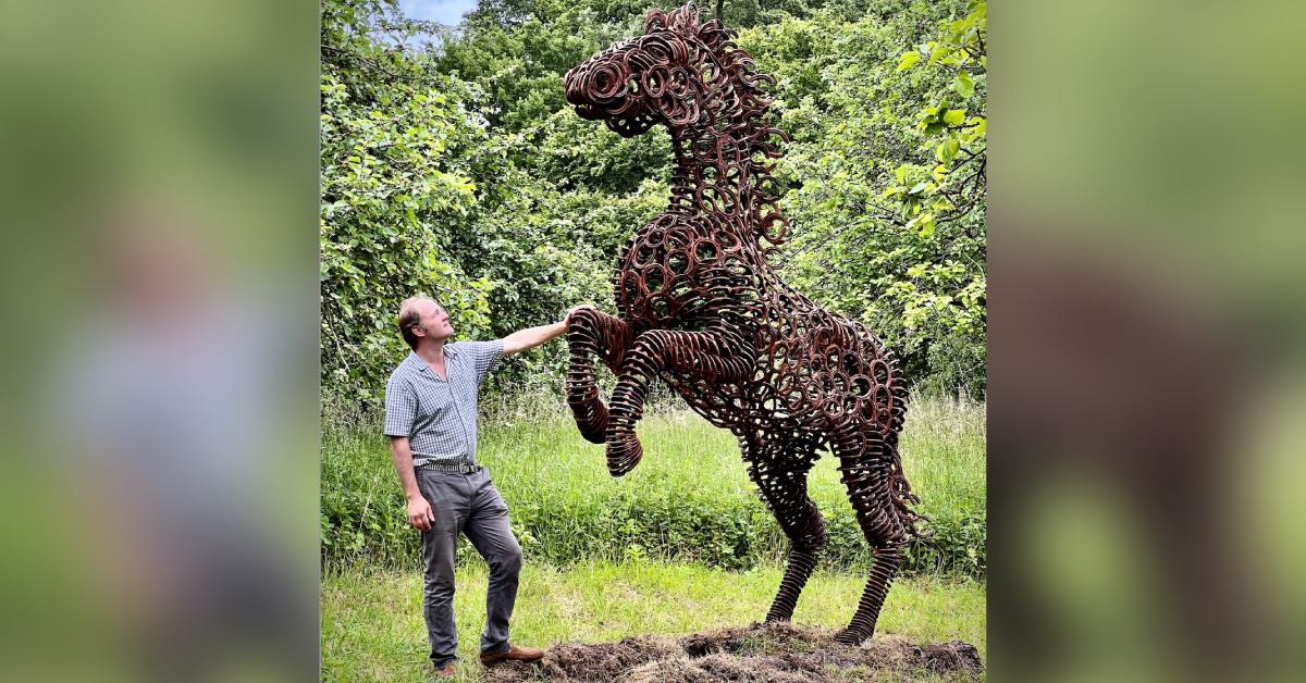 Sculpture trail opens at Newby Hall