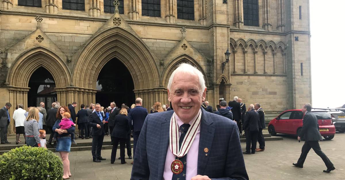 Harry Gration at Ripon Cathedral