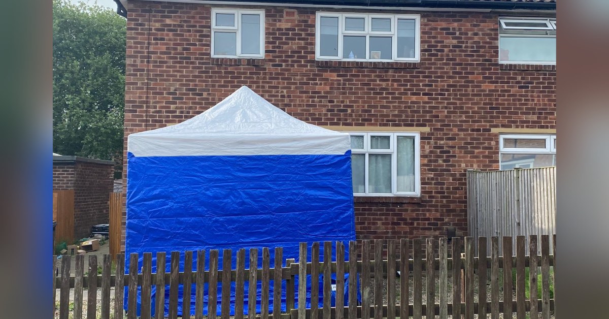 Forensic experts at serious police incident in Bilton