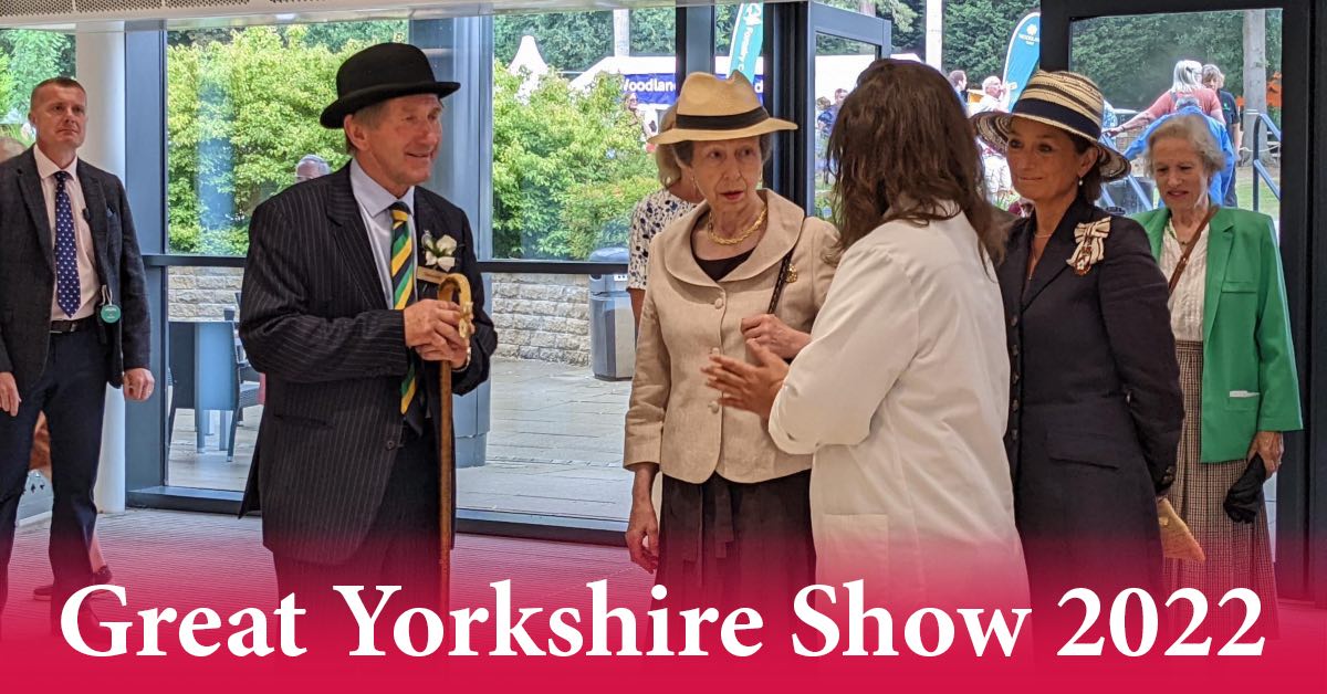 Royal visit caps sell-out first day at Great Yorkshire Show