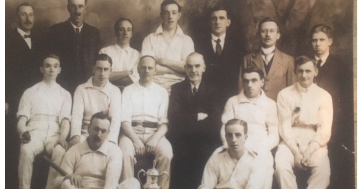 The Gas Company cricket team 1922