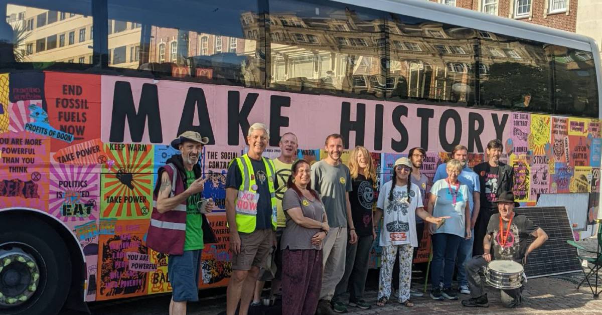 Extinction Rebellion to bring bus to Harrogate district tomorrow