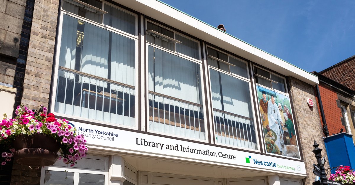 Newcastle Building Society has opened a branch in Knaresborough Library