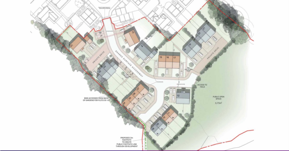 Markington proposed 21 home development