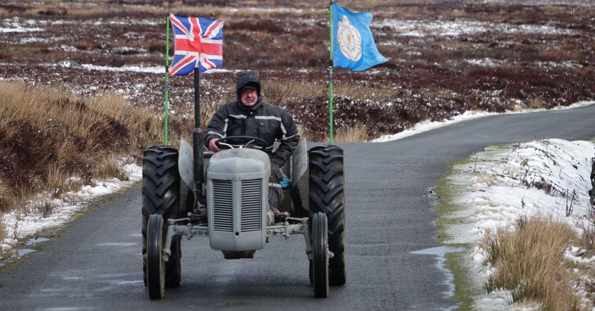 Knaresborough tractor run