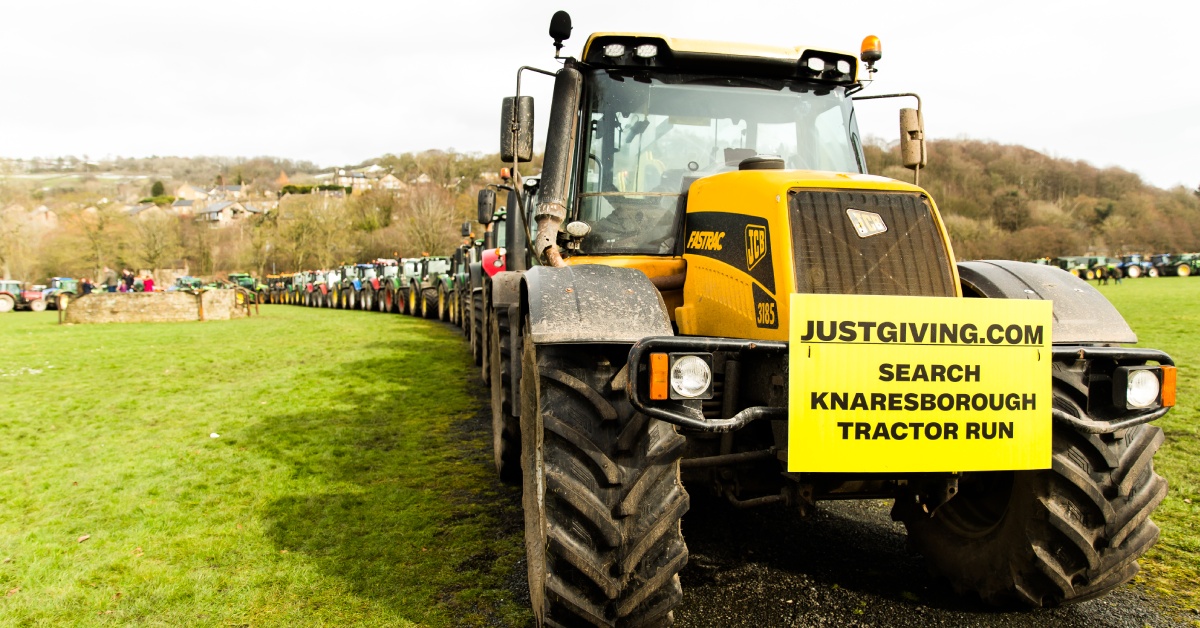 Knaresborough tractor run