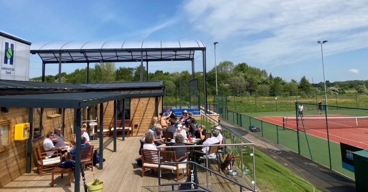 Harrogate Spa Tennis Club unveils new pavilion and padel courts