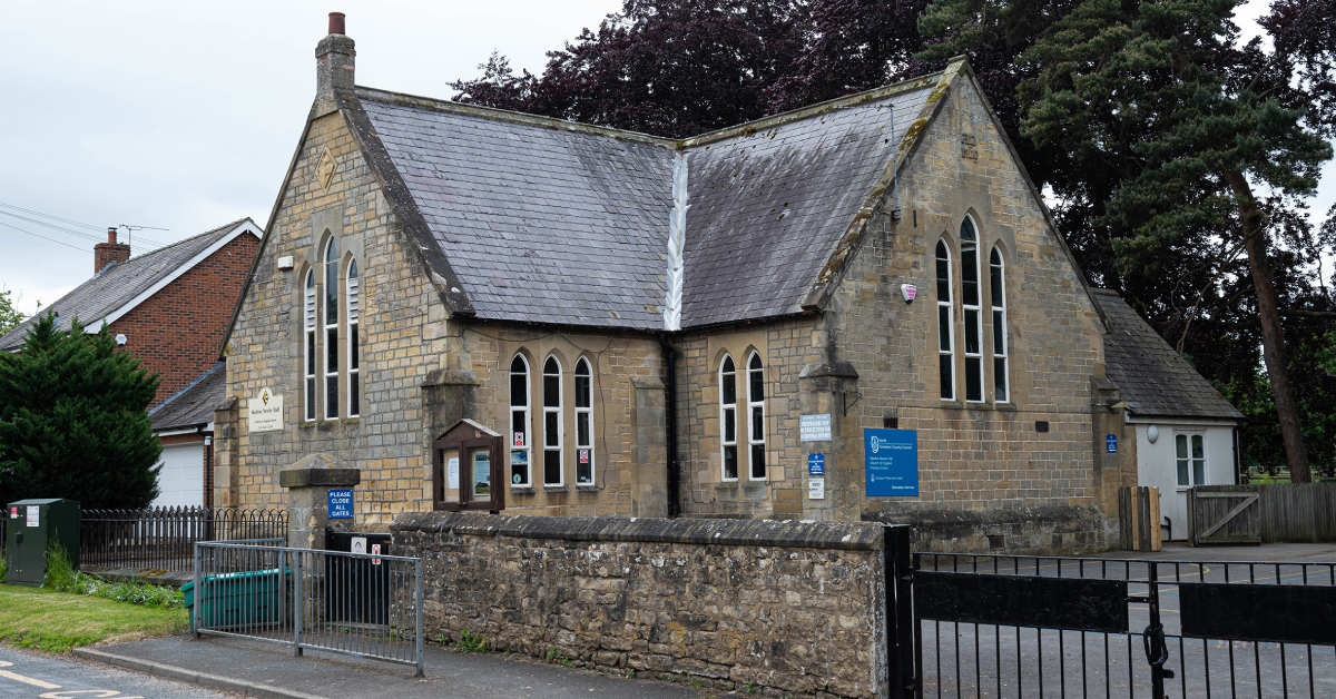 Photo of Skelton Newby Hall Primary School, which is to be closed following years of falling pupil numbers.
