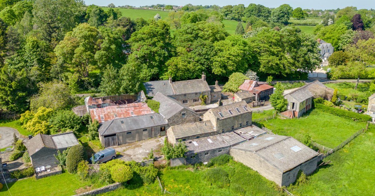 Historic 17th century Harrogate farmhouse put up for sale